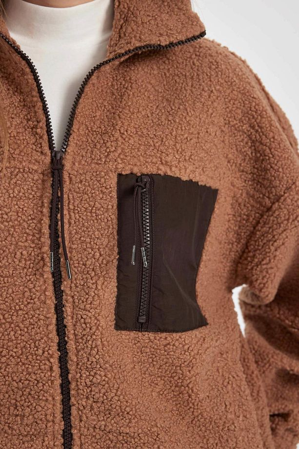 Coool Oversize Fit Pelüş Hırka A9226ax23wn - 5