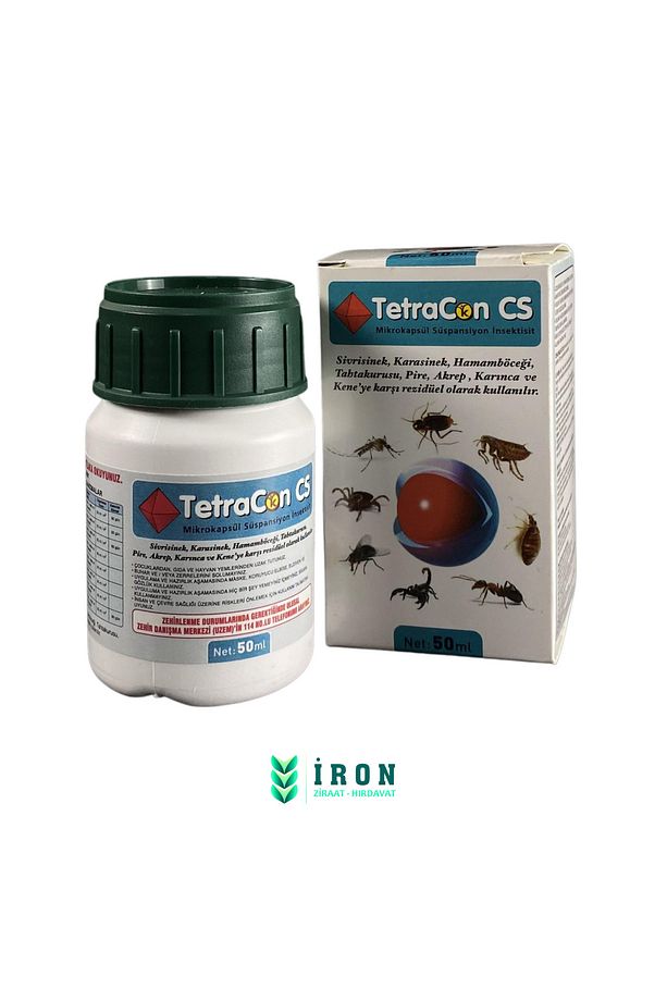 Tetracon Cs 50ml Sinek Karınca Bit Pire Kene Hamamböceği Ilacı - 1