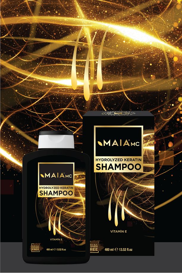 Keratin Saç Şampuanı 400 ml KERATIN SHAMPOO - 3