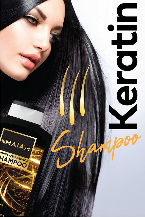 Keratin Saç Şampuanı 400 ml KERATIN SHAMPOO - 4