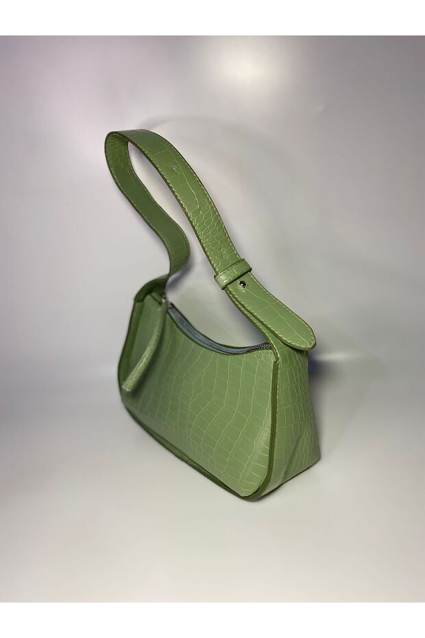 Baguette Bag - Crocodile Pattern - 3