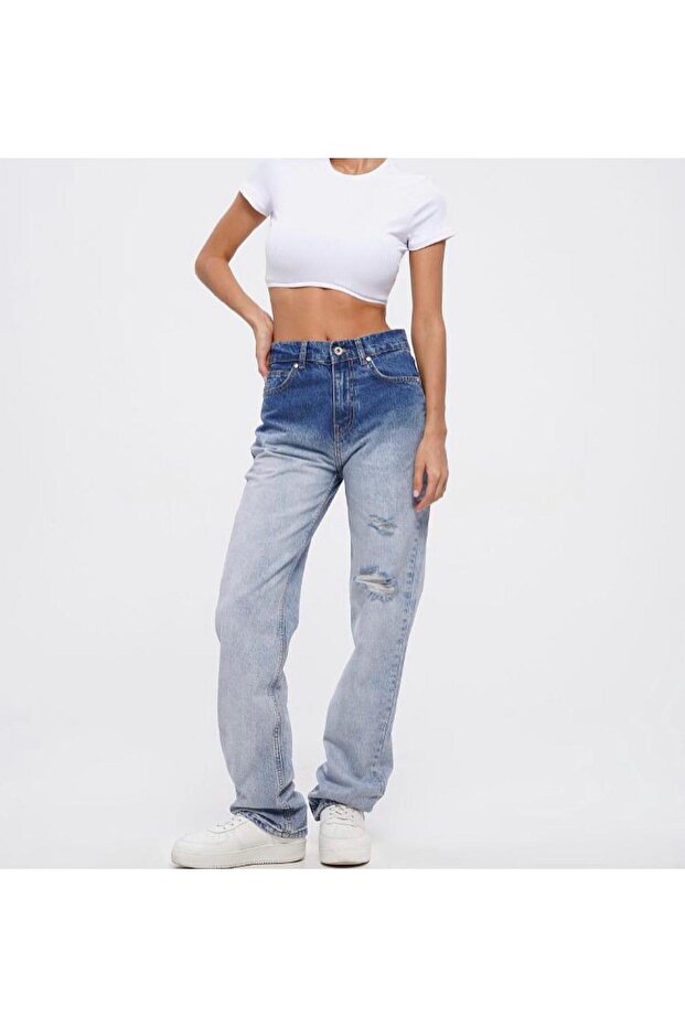 ÇİFT RENK JEAN - 1