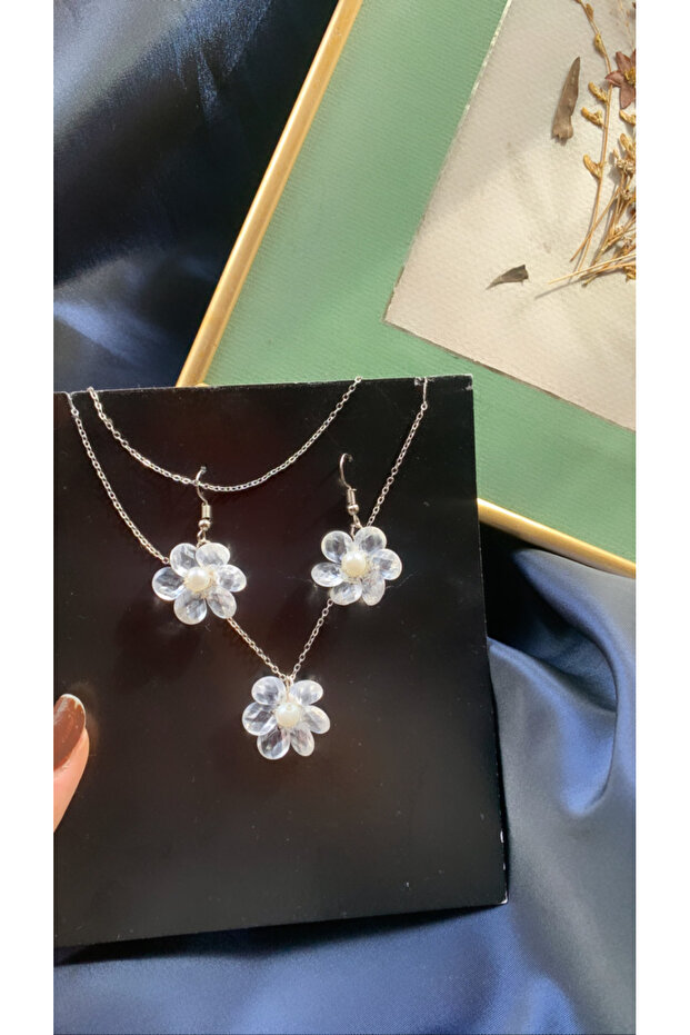 Kolye küpe set
