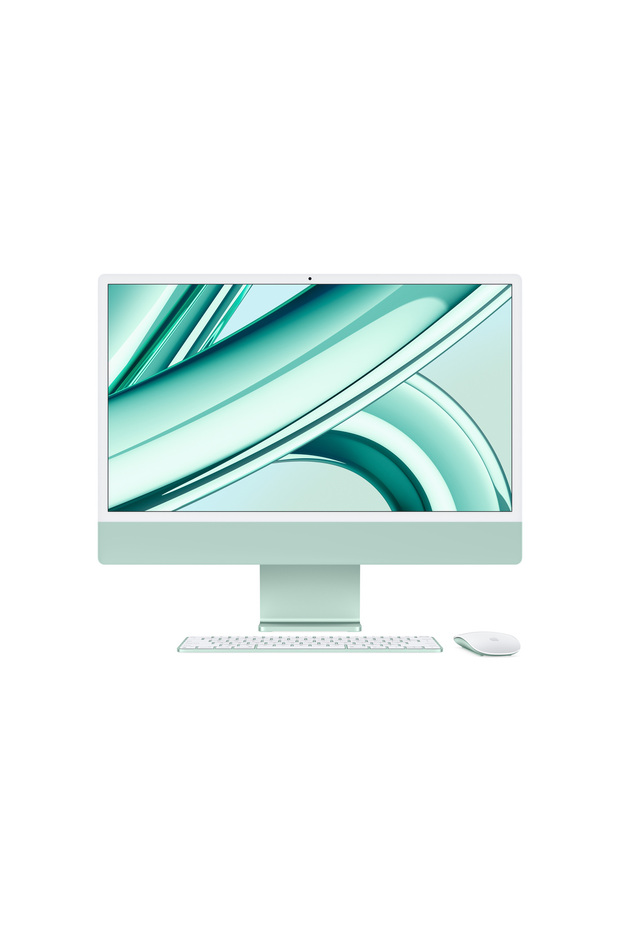 IMAC 24" M3 10C GPU Yeşil 256GB MQRN3TU/A - 1
