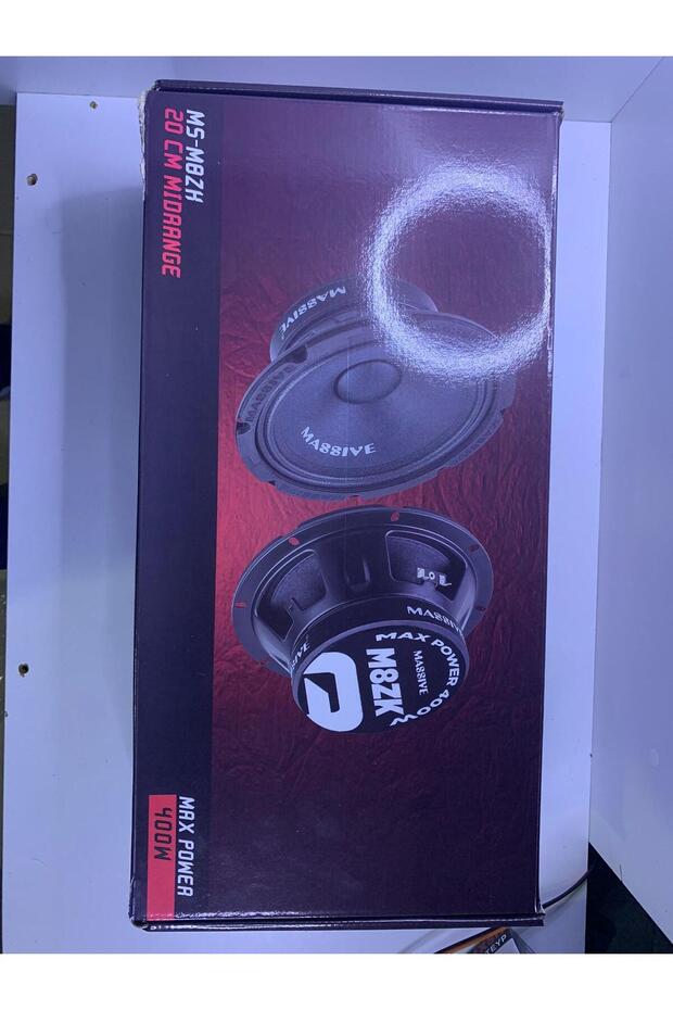 MASSİVE MS-M8ZK 20 cm BAL PETEĞİ DESENLİ KAPAKLI MİDRANGE YÜKSEK VE NET SES - 3