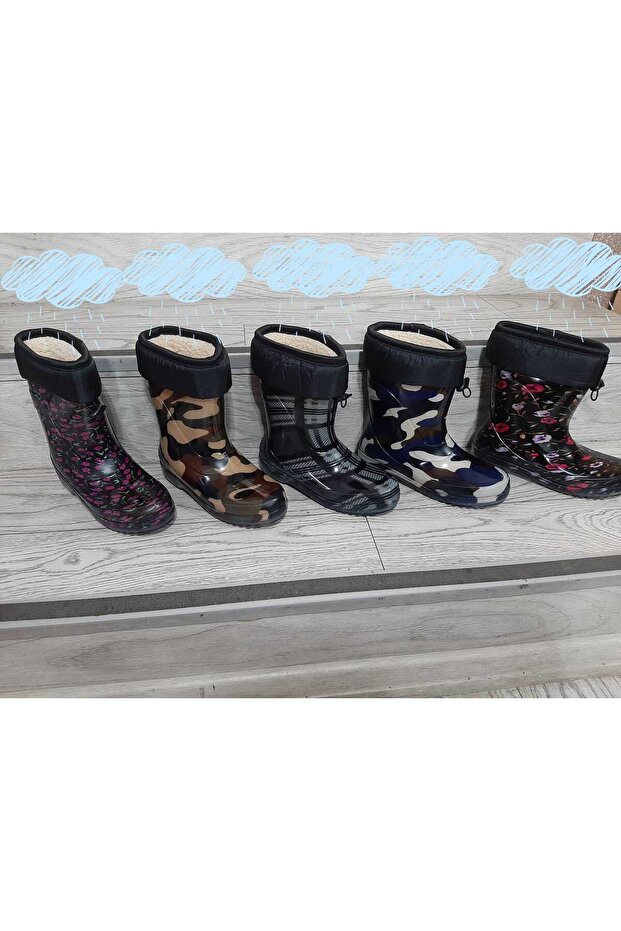 حذاء مقاوم للماء مع فرو من الداخل - 4