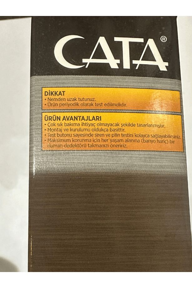 Ct-9451 4 Adet 85 Desibel Hassas Algılamalı Pilli Duman Dedektörü (4 ADET) - 4