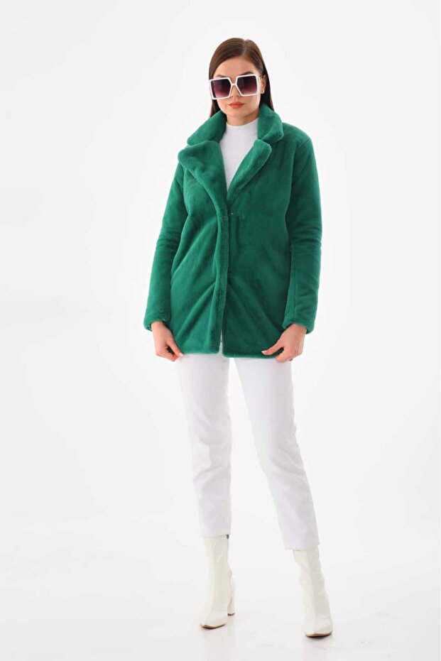 Rabbit Kürk Yakalı Ceket - 1