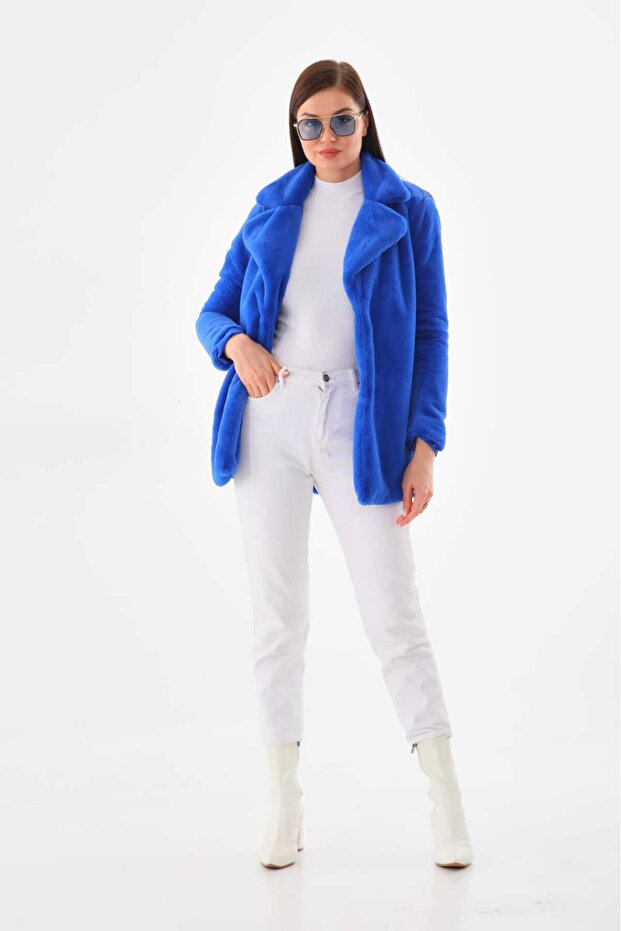 Rabbit Kürk Yakalı Ceket - 5