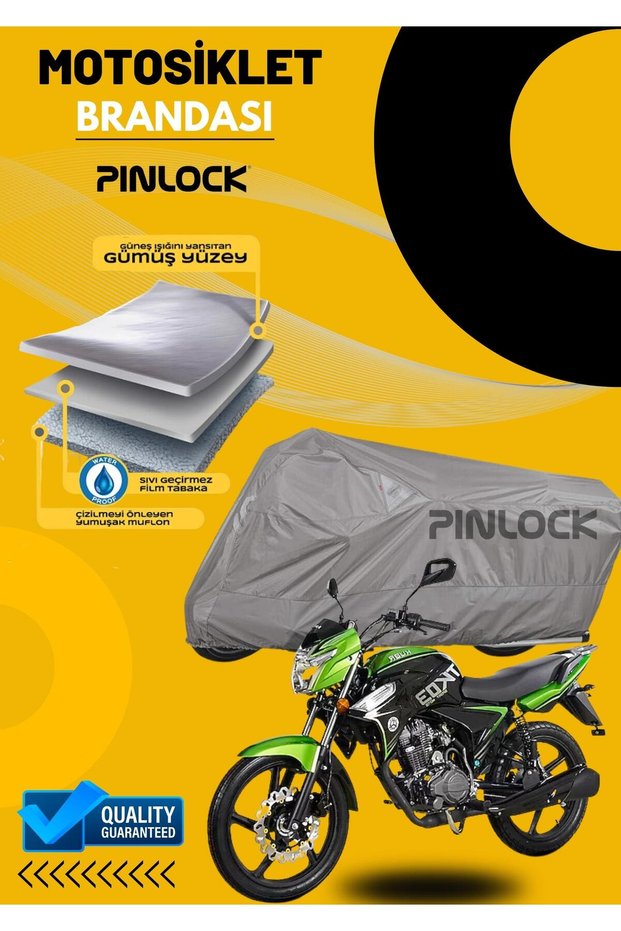 KUBA TK 03 Waterproof Durable Motorcycle Tarpaulin With MIFLON THICK PREMIUM FABRIC CLIPS