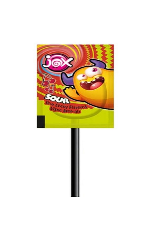 Sour Ekşili Meyve Aromalı Yassı Lolipop - 3