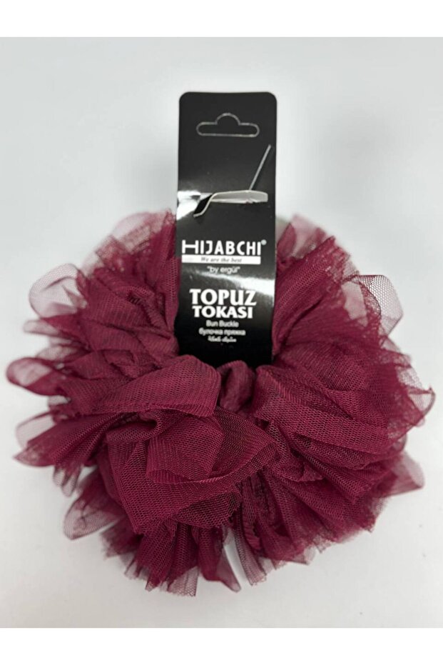 Bun Buckle Bun Buckle Turban - Claret Red