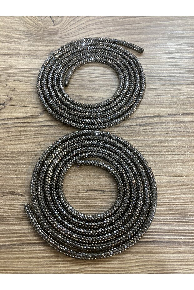 أربطة أحذية من حجر الكريستال - 3