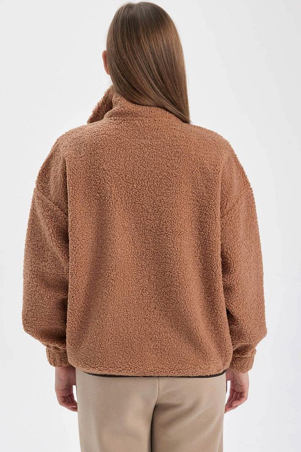 Coool Oversize Fit Pelüş Hırka A9226ax23wn - 6