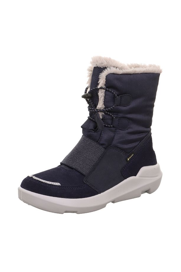 Lacivert Kız Çocuk Gore-Tex Süet + Deri + Tekstil Kar Botu TWILIGHT 1-000154-8020-1 Beden: 34 - 1