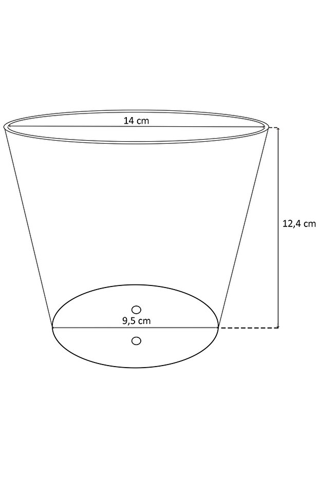 Kalpli Orkide Saksısı - 4
