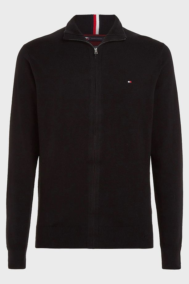 Kaşmir Pamuklu Regular Fit Fermuarlı Hırka Erkek SWEAT MW0MW28050 BDS - 5