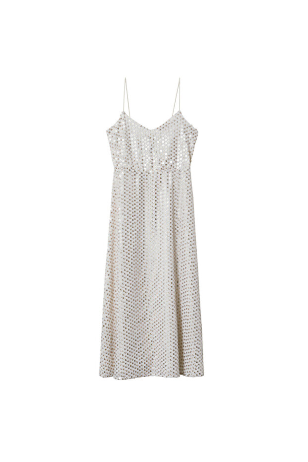 Kadın Bej Elbise - 4