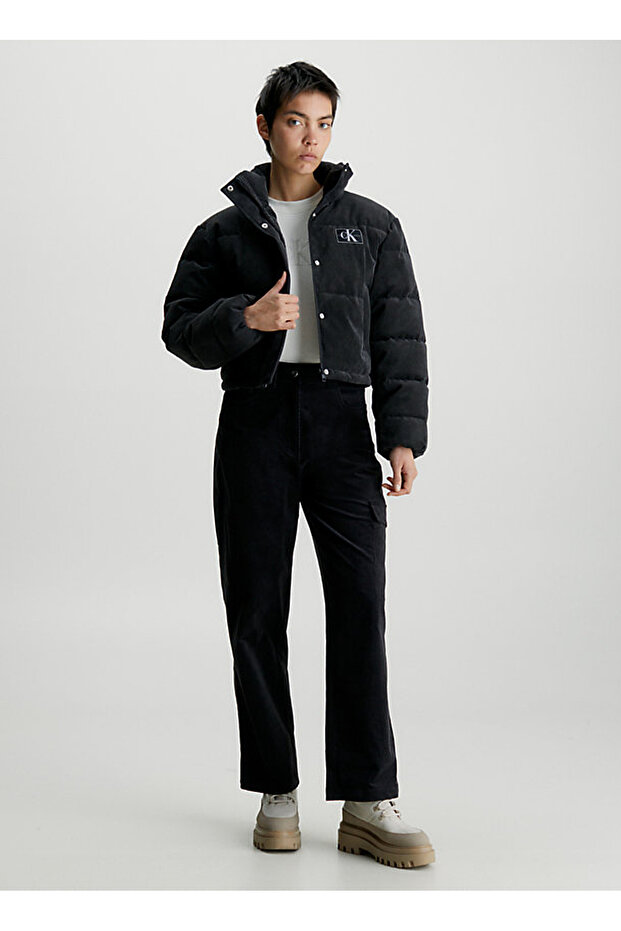Black Women's Coat J20J222244BEH