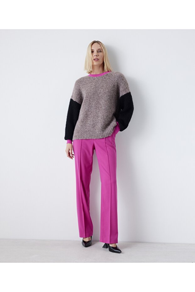 Pullover mit Farbblockdesign - 3