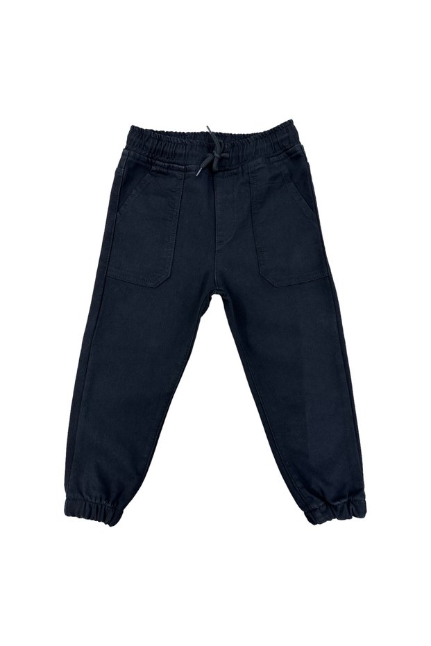 Ribbed Thermal Boy's Jean Trousers