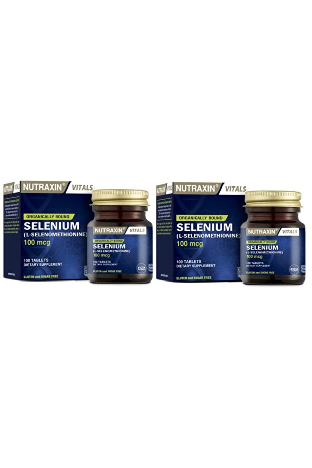 Selenıum 100 Mcg 100 Tablet-selenıum Takviyesi*2 Adet - 1