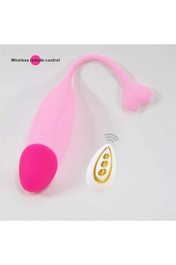 10 Hız USB Şarj Uzaktan Kumanda Klitoris ve G-Nokta uyarıcı Penis Görünüm Vajinal Top Vibratör - 6