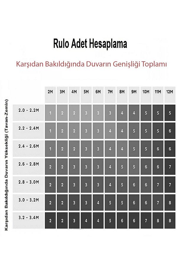 6000 1971 Sade Renkli Duvar Kağıdı (5 M²) - 5