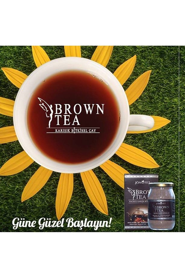 Jönx13 Browntea Macha'lı Karışık Bitkisel Çay - 3