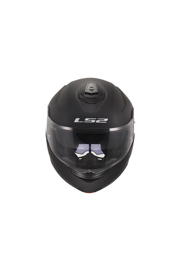 Strobe 2 Çene Açılır Kask Siyah - 4