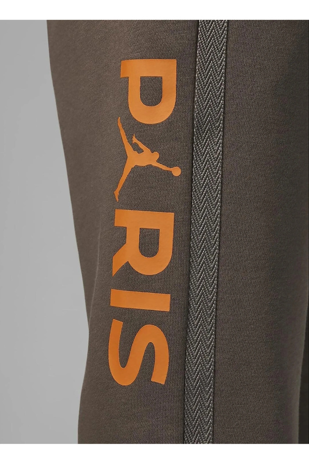 Çocuk Kahve Bağlamalı Eşofman Altı 95C509-X79 JDB MJ PSG HBR FLC PANT - 4