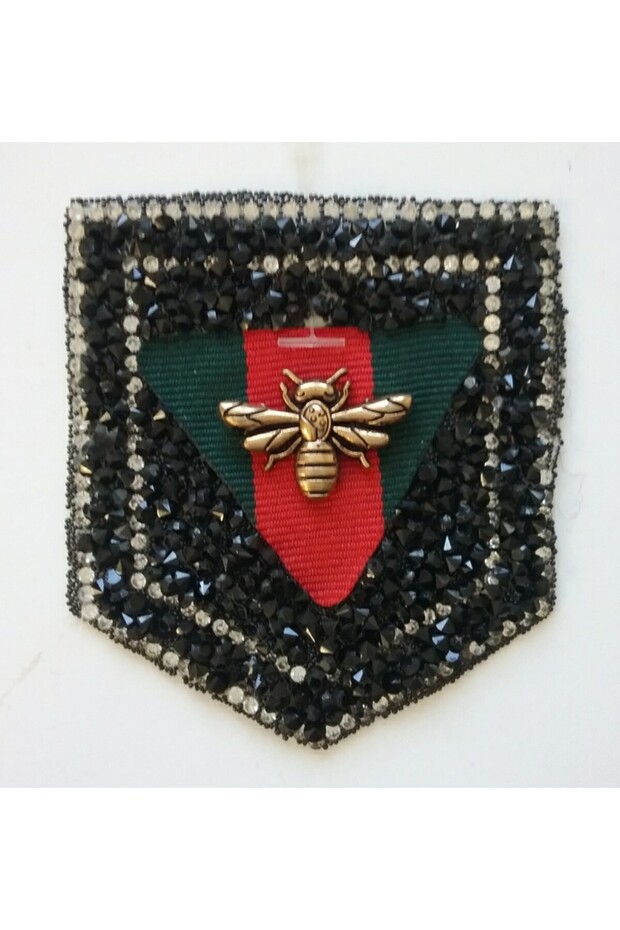 Iron-Stick Bee Motif Hotfix (6.5 cm * 7 cm)