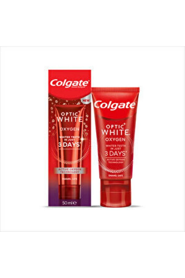 ( 2 ADET ) Colgate Optic White Oxygen Diş Macunu 50 ml - 1