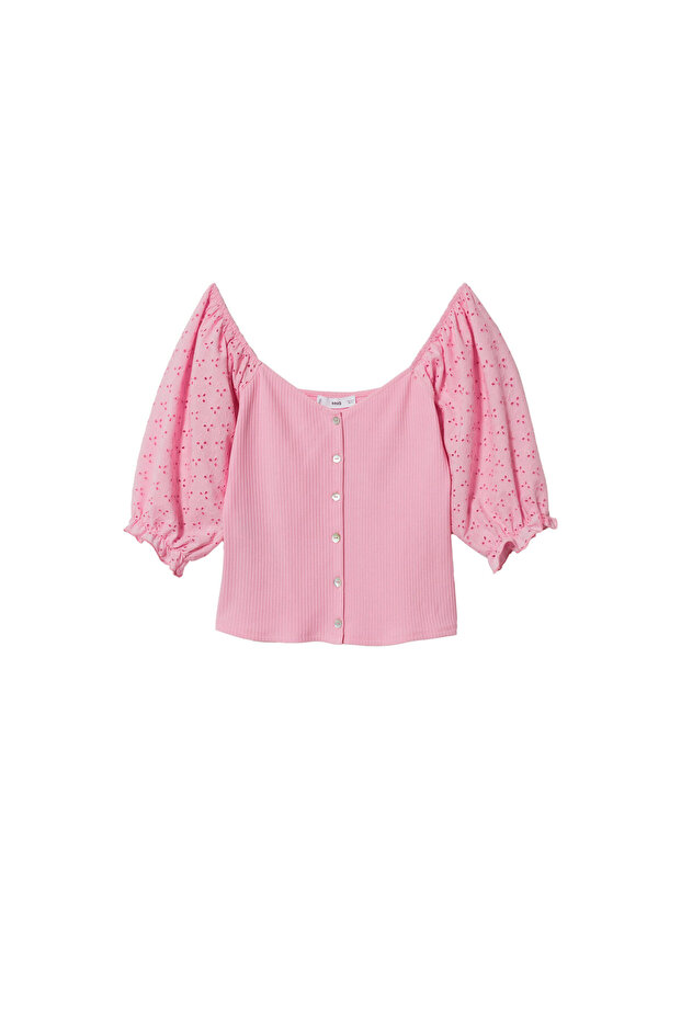 Ροζ μπλουζάκι - 4