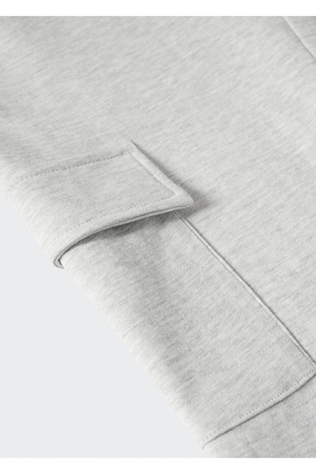 Hellgraue Mädchenhose - 8