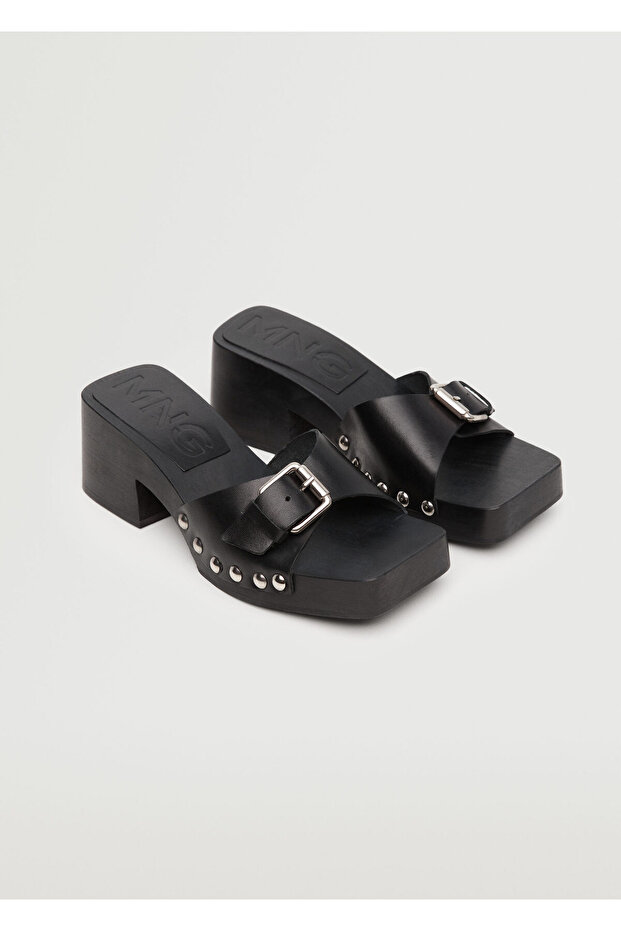 Sandale negre de damă - 2