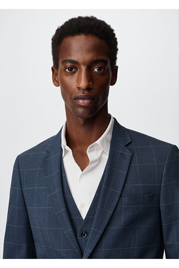 Erkek Lacivert Ceket - 7