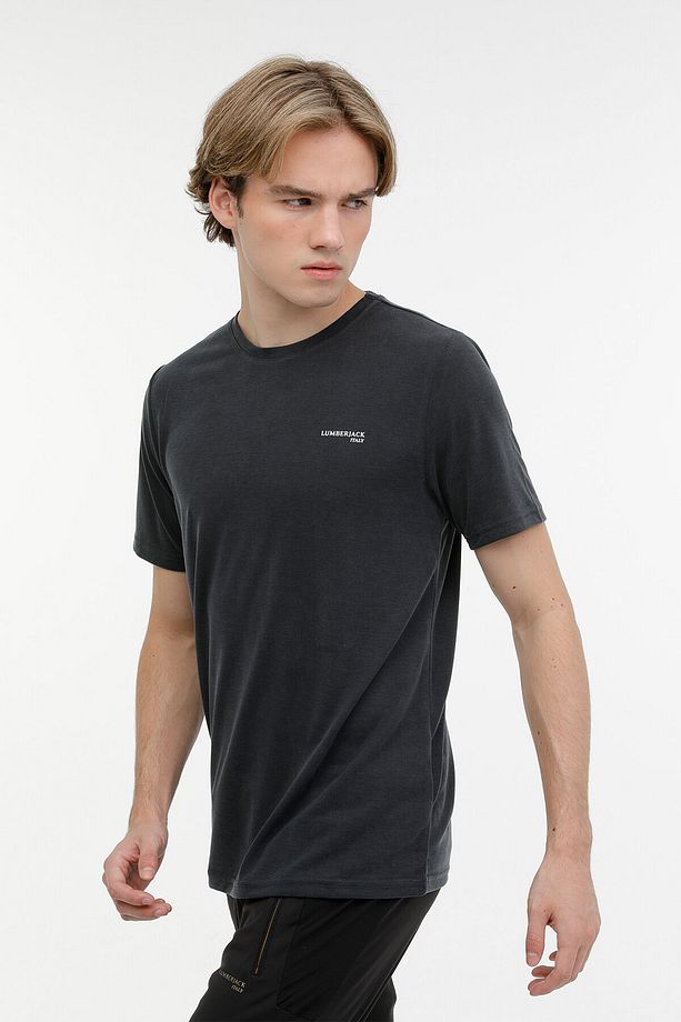 ML SANIE 11HS55 3PR Siyah Erkek Kısa Kol T-Shirt - 1