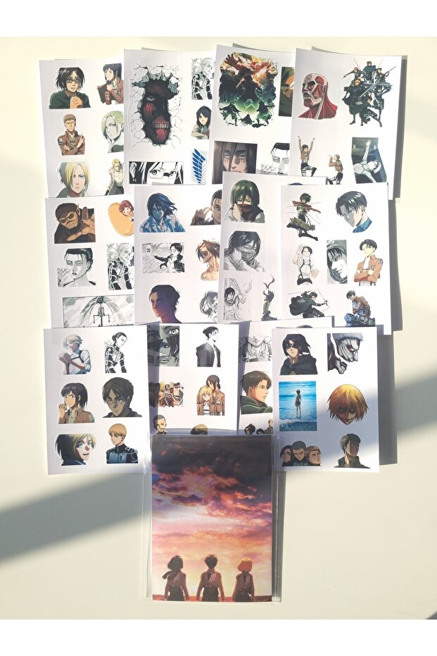 Attack On Titan Sticker Seti - 1