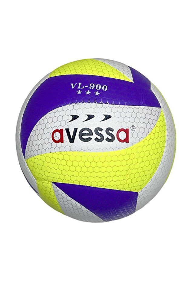 VL-900 Yumuşak Soft Doku Voleybol Topu Kaymaz Yüzey Yapıştırma 3 Astar 280 gr Maç Topu - 1