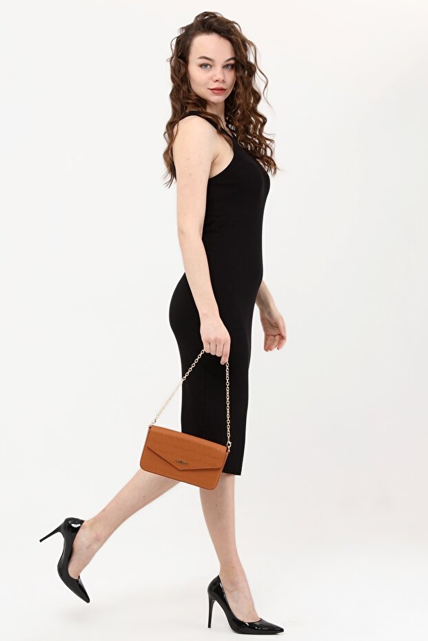 Zincir Askılı Çapraz Postacı Çantası - 5