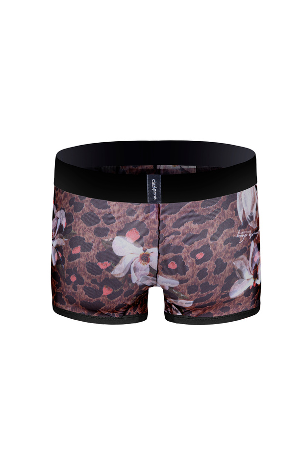 Men's Patterned Transparent Short Boxers - 2