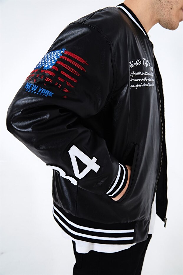 EST.2008 Deri Ceket - 3