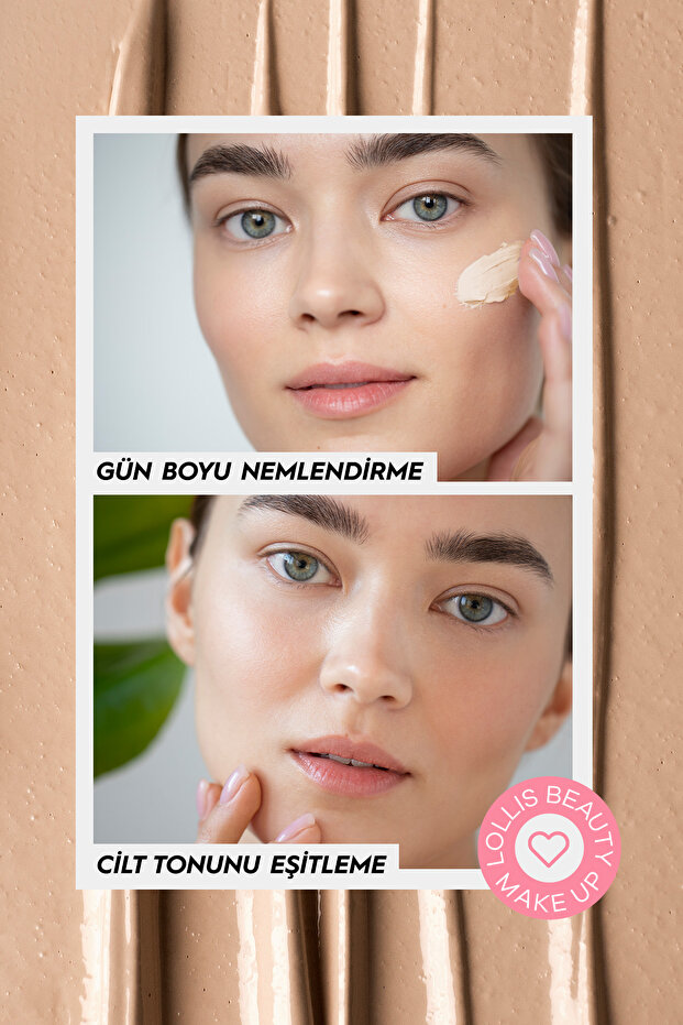 BB Cream 01 Light/Açık Ton Nemlendirici Etkili Doğal Kapatıcı , Aloe Vera, Green Tea Extract 35ml - 3