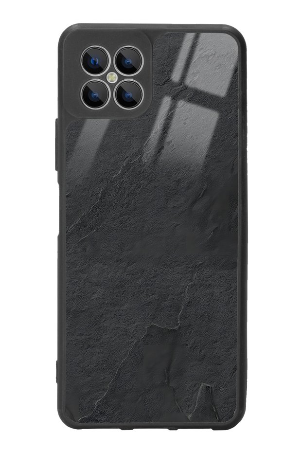 Omix X600 Black Marble Design Glossy Phone Case