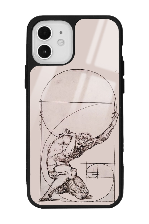 iPhone 12 Sculpture Design Glossy Phone Case