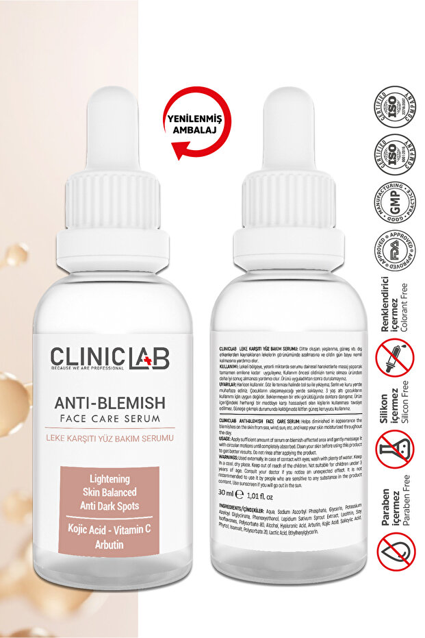 Leke Karşıtı Yüz Bakım Serumu 30 ml - 6