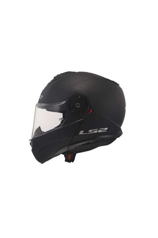Strobe 2 Çene Açılır Kask Siyah - 2