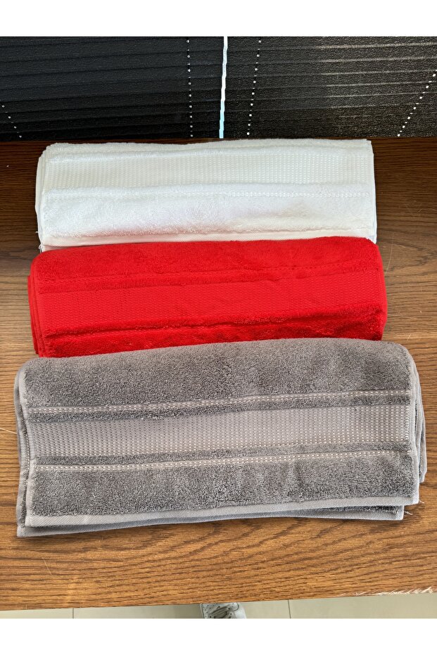 Colourist Set of 6 100% Cotton Hand and Face Towels 50*90cm