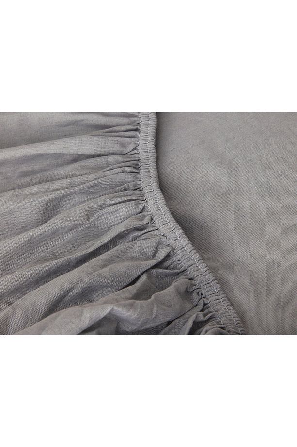 Modern Stripe Polycotton Tek Kişilik Uyku Seti Antrasit - 6